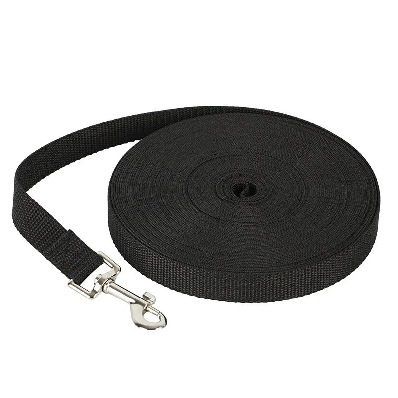 Long Strong Nylon Dog Leash – 10m,15m,20m Training Lead for All Dogs
