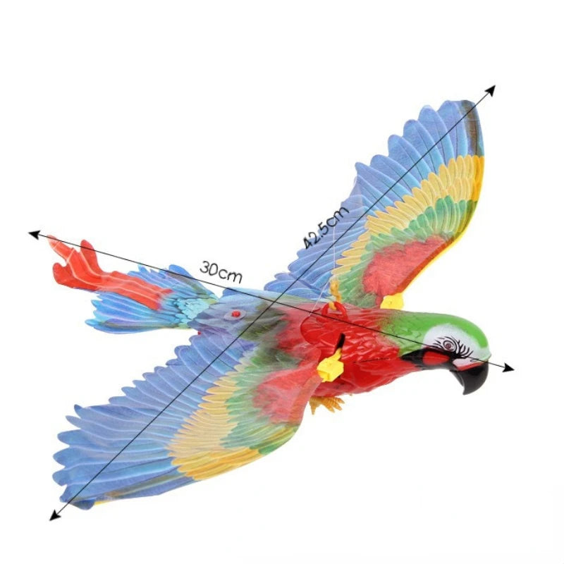 Electric Hanging Flying Bird Cat Toy – Interactive Simulated Eagle with Scratch Rope