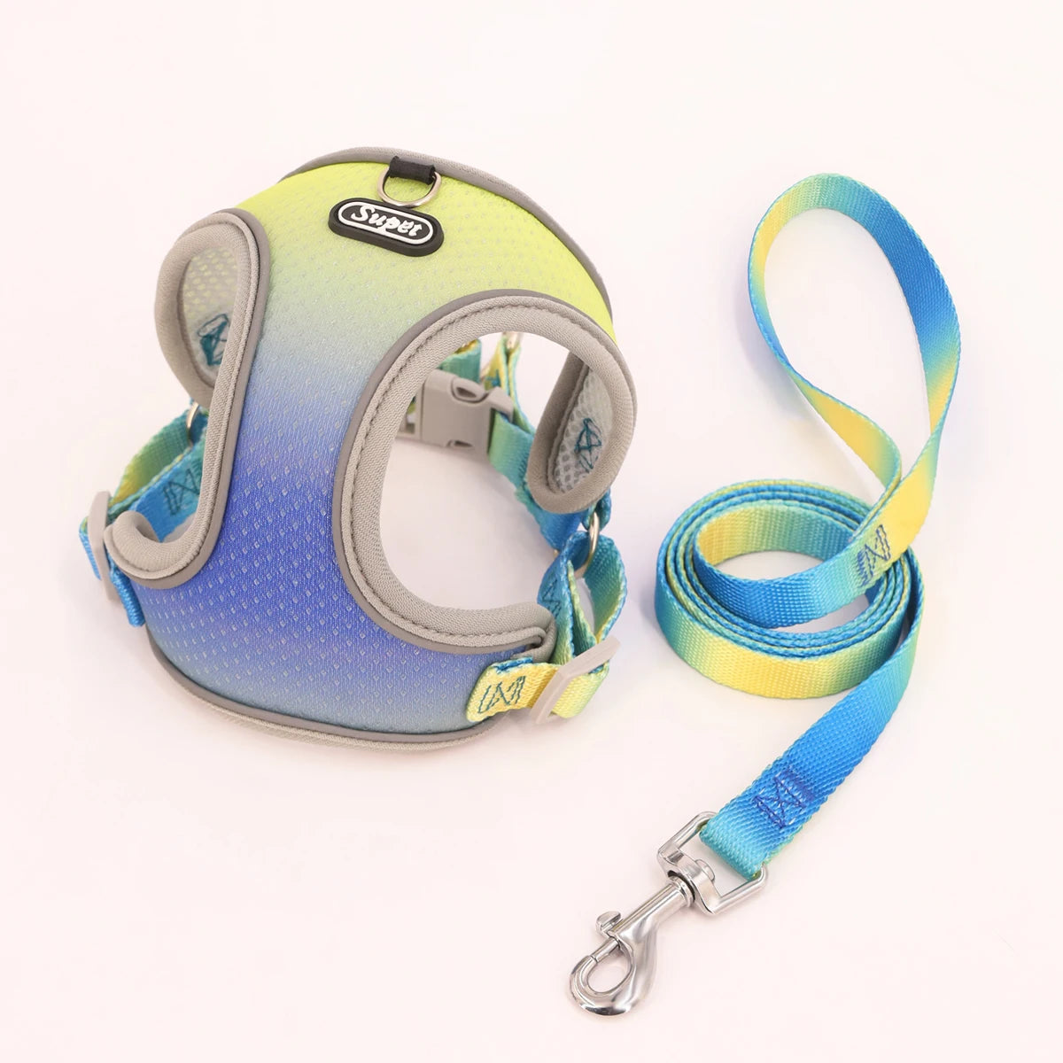 🐾 Supet Step-In Pet Harness – Adjustable, Reflective & Breathable for Dogs & Cats 🐶🐱