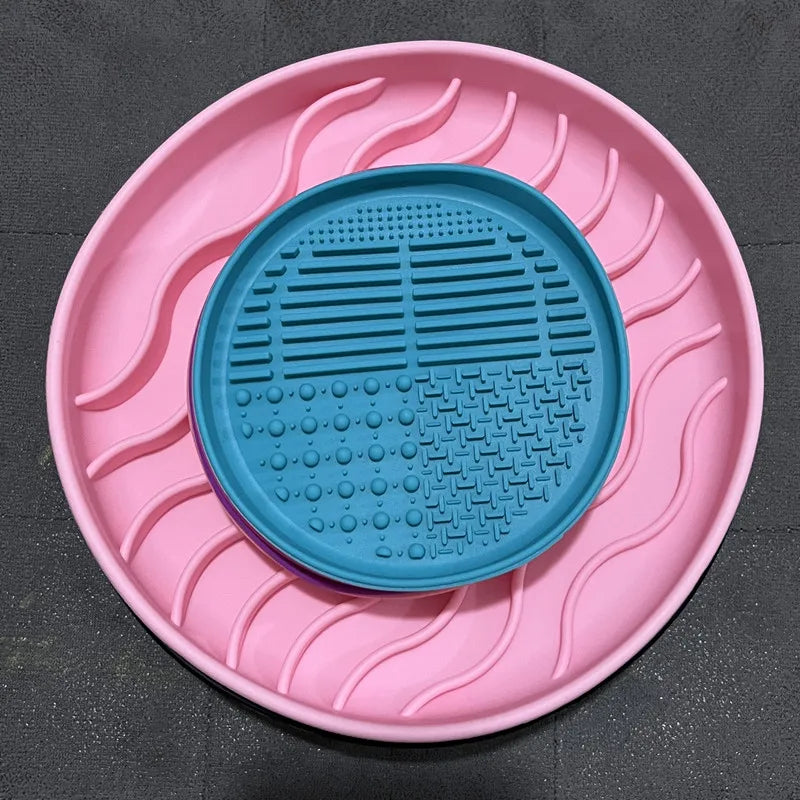 Slow Feeder Pet Bowl – Anti-Slip & Anti-Choking for Cats & Puppies 🐾🍽️