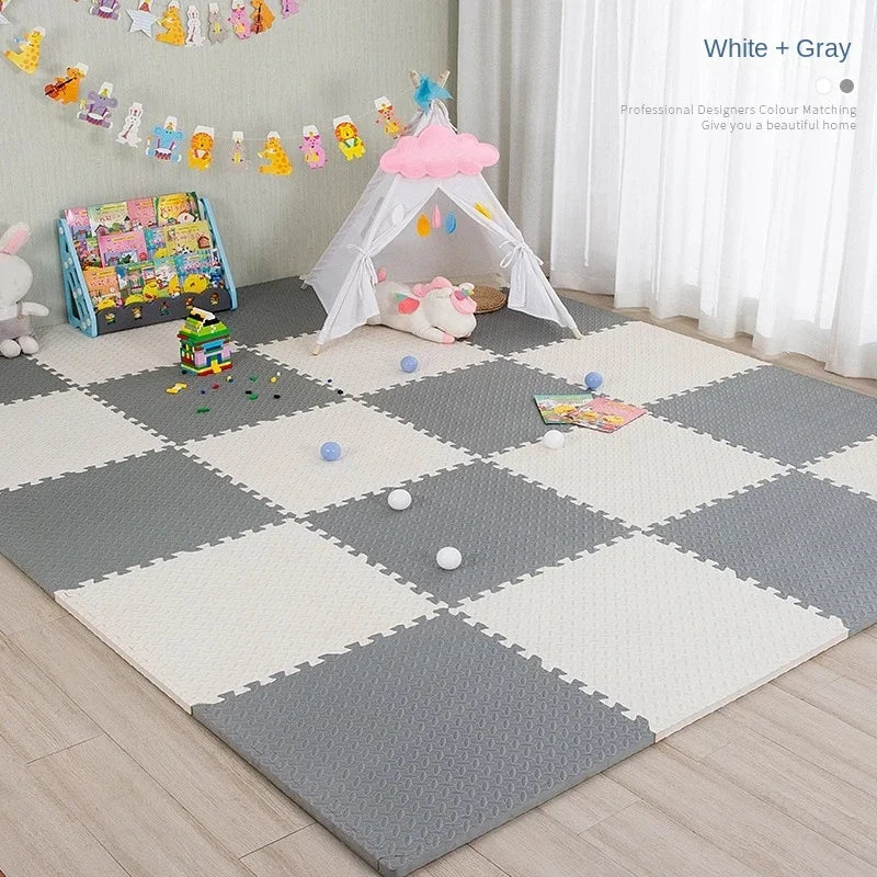 8–16pcs Baby Puzzle Foam Play Mat – Interlocking Educational Floor Carpet for Kids & Toddlers, 30x30cm EVA Foam