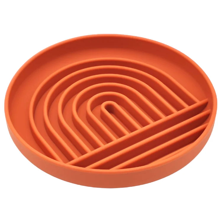 Slow Feeder Pet Bowl – Anti-Slip & Anti-Choking for Cats & Puppies 🐾🍽️