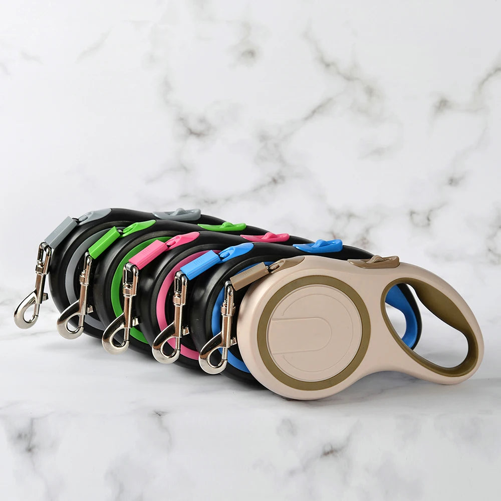 Retractable Pet Leash – 5M/8M Outdoor Lead for Dogs & Cats