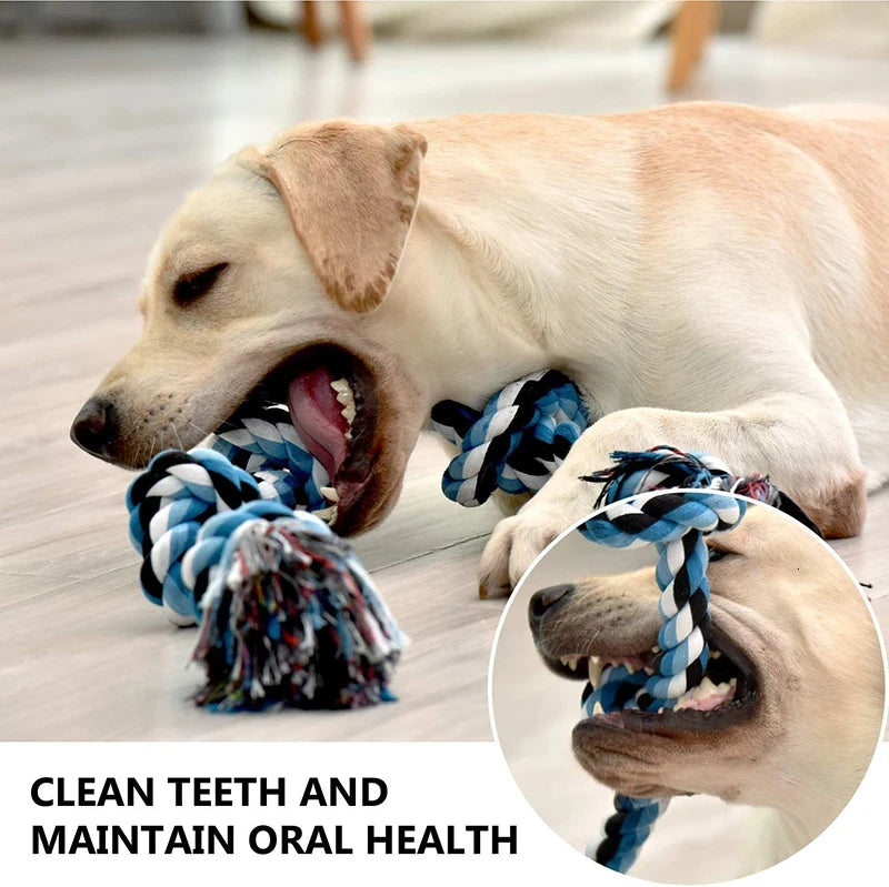 Knot Dog Toys – Indestructible & Durable Chew Tug Toys for Medium & Large Dogs