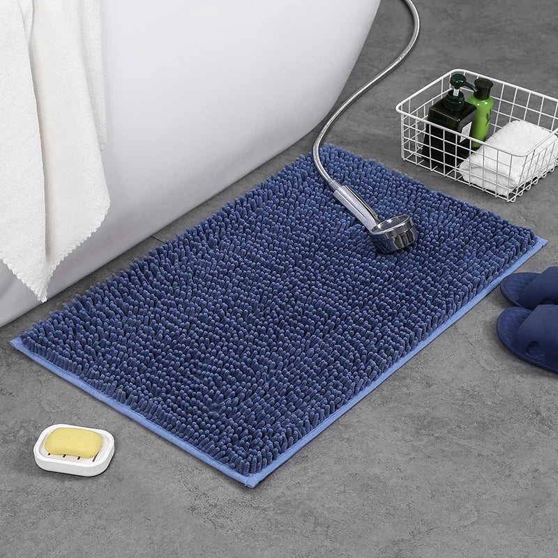 Chenille Plush Pet Mat – Soft Absorbent Dog & Cat Bed Pad, Cozy Seat Cushion for Crates, Bathroom & Pet Lounging