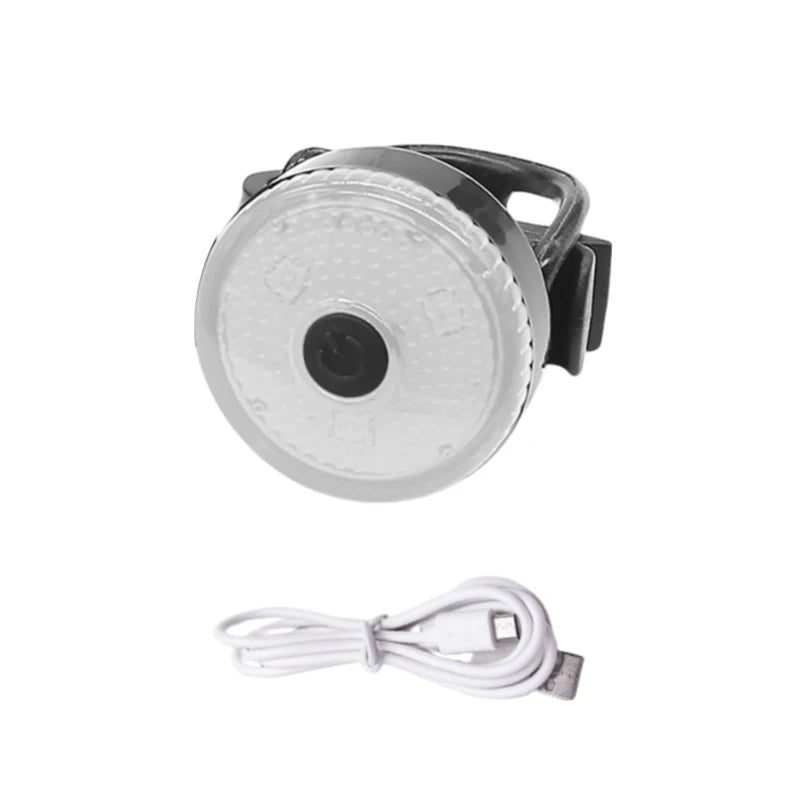 USB Rechargeable LED Pet Collar Pendant – Safety Light for Dogs & Cats, Night Walking Accessory