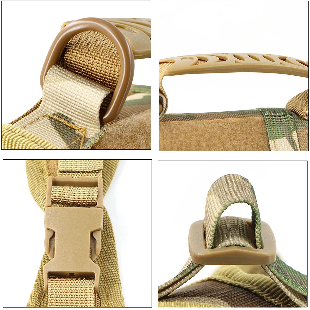 Tactical Cat Harness & Leash – Adjustable Vest for Cats, Kittens & Small Dogs