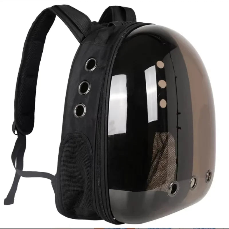 Portable Space Capsule Cat Carrier – Breathable Travel Bag for Cats & Small Dogs