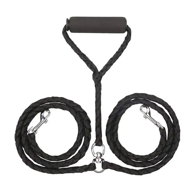 Double Dog Leash – Durable Traction Rope for 2 Dogs 🐕🐕‍🦺