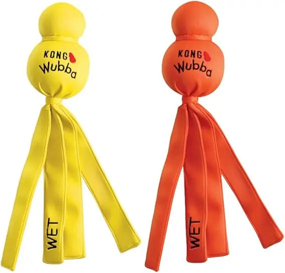 KONG Wubba Wet 2-Pack (XL) – Floating Water Dog Toys 🌊🐶
