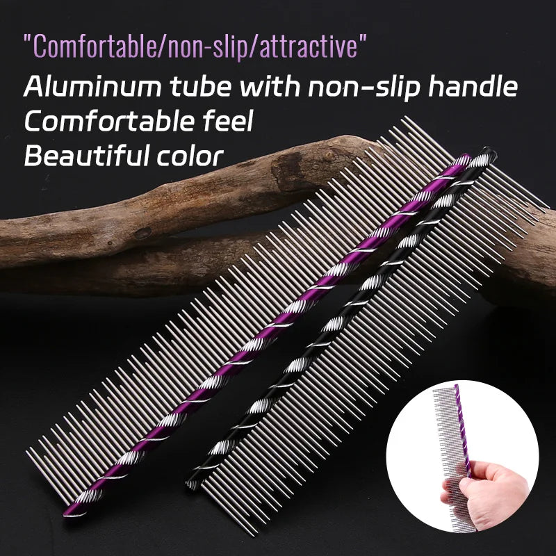 Fenice Cat Grooming Comb – Stainless Steel Pins