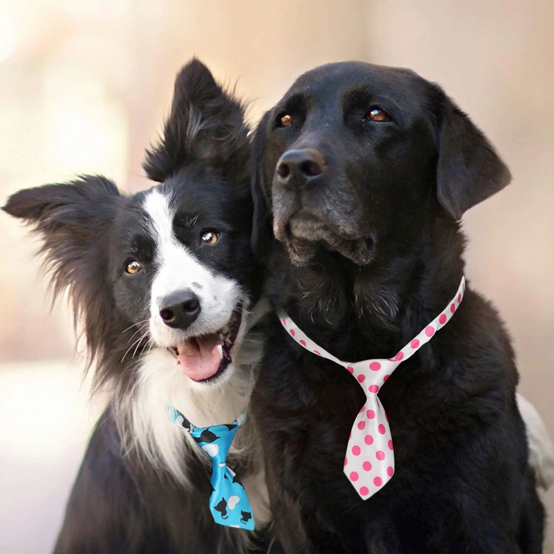 Pet Bow Tie Set 🎀 25/50/100pcs Adjustable Dog & Cat Grooming Accessories