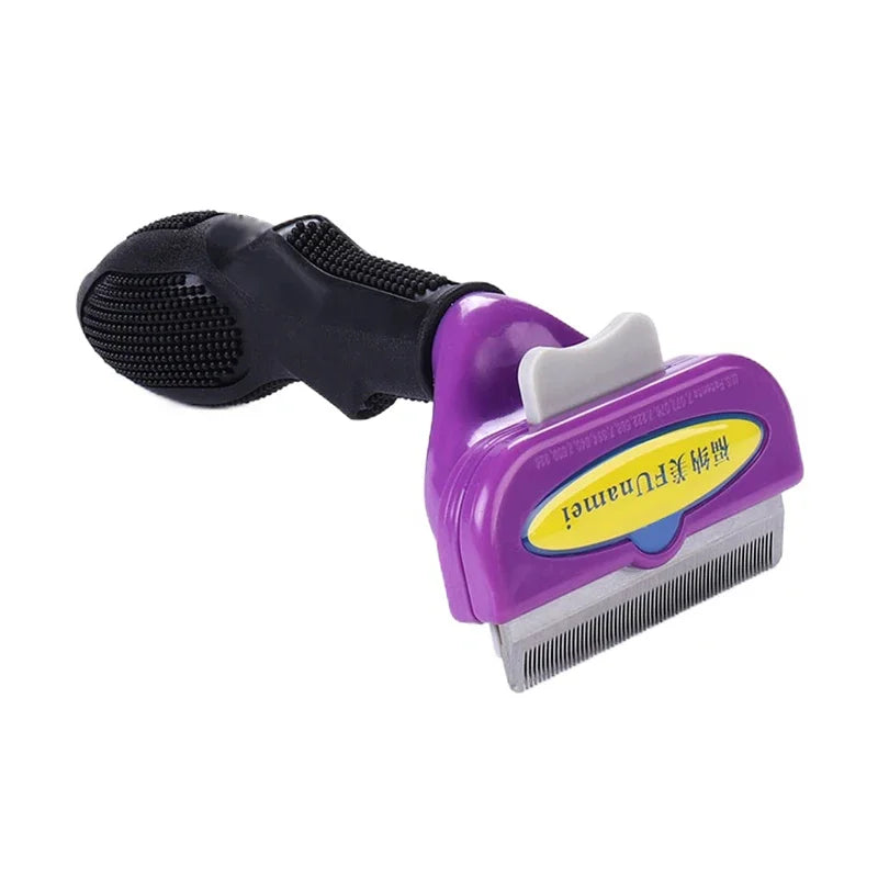 🐶 Dogs & Cats Hair Shedding Massage Comb – Pet Grooming Brush for Hair Removal & Massage