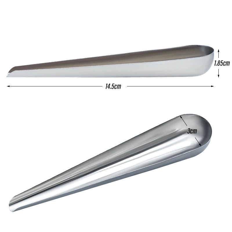 🐦 Stainless Steel Bird Feeding Spoon – Pet Bird & Parrot Cage Feeder Tool