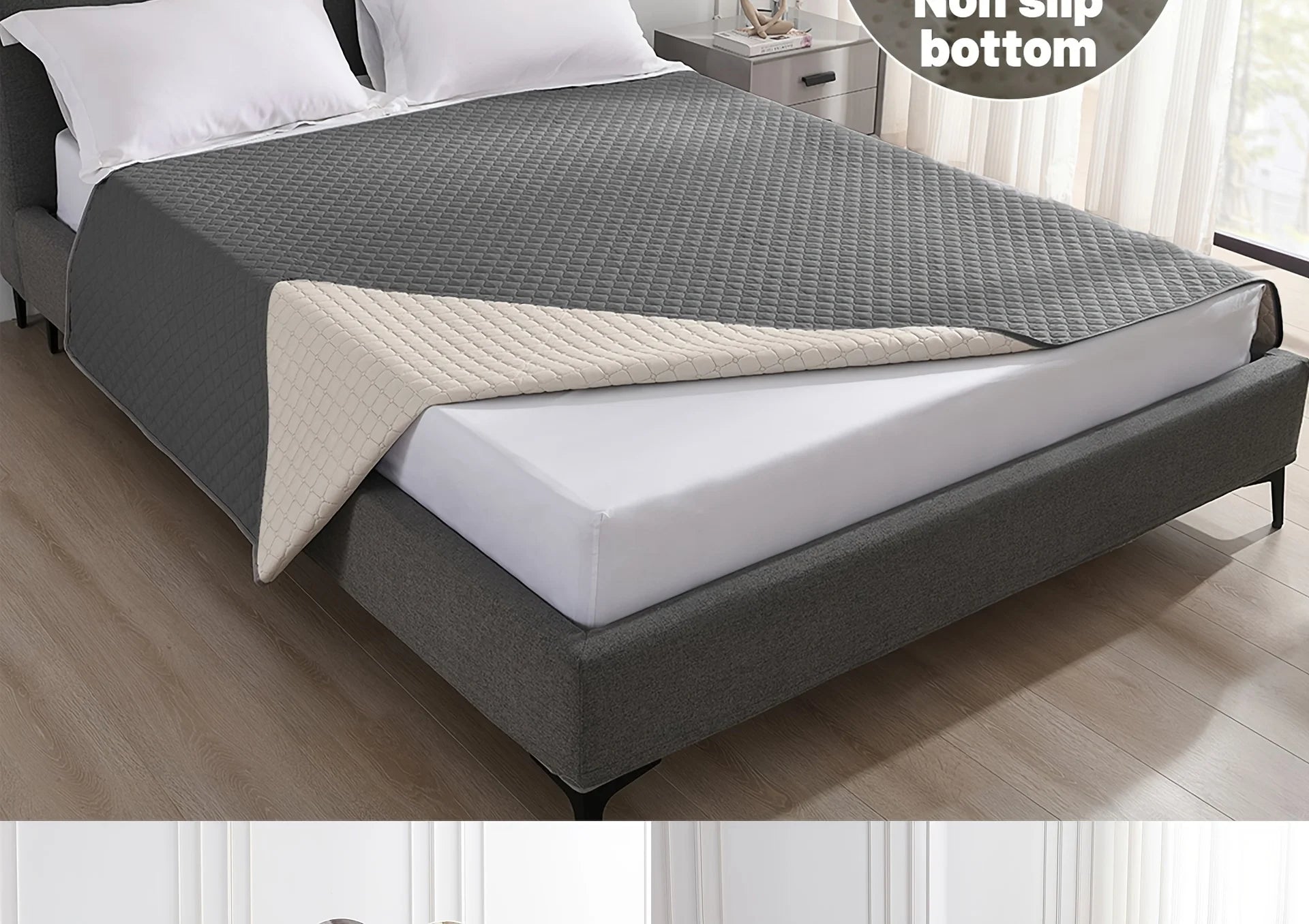 Anti-Leaking & Non-Slip Dog Bed Cover