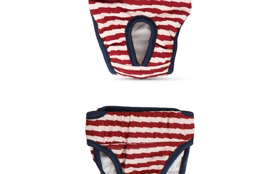 Washable Dog Diaper Shorts – Female Sanitary Panties for Menstruation