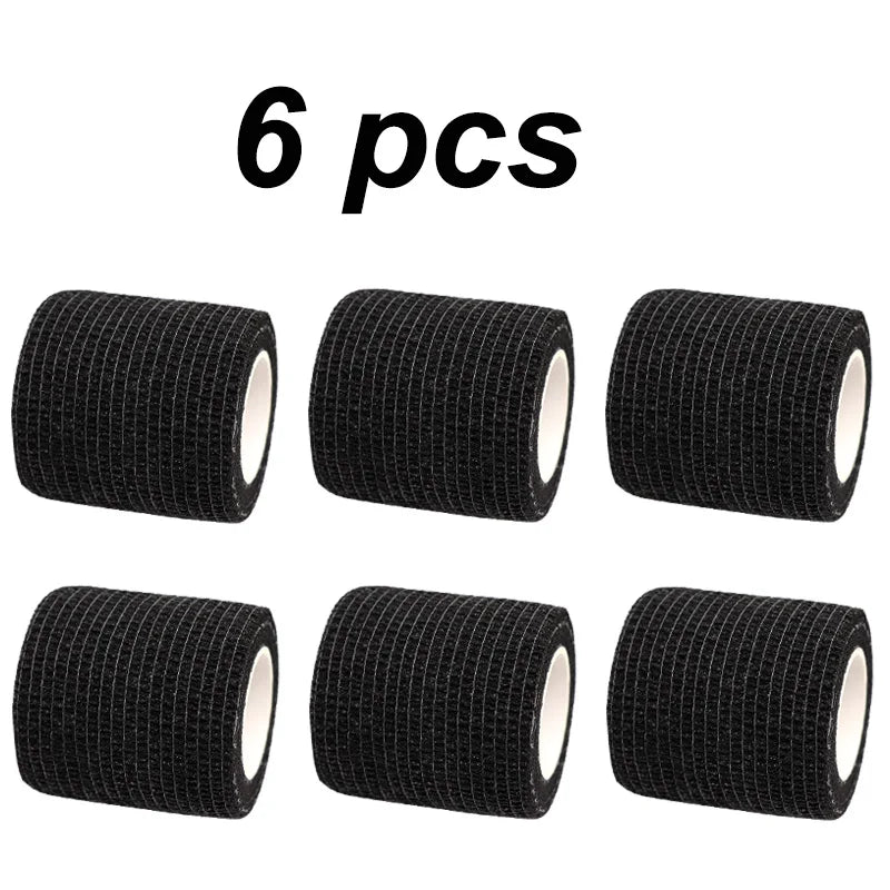 6pcs Disposable Pet Foot Covers – Self-Adhesive Dirty Feet Protection for Cats & Dogs, Elastic Outing Bandage Boots