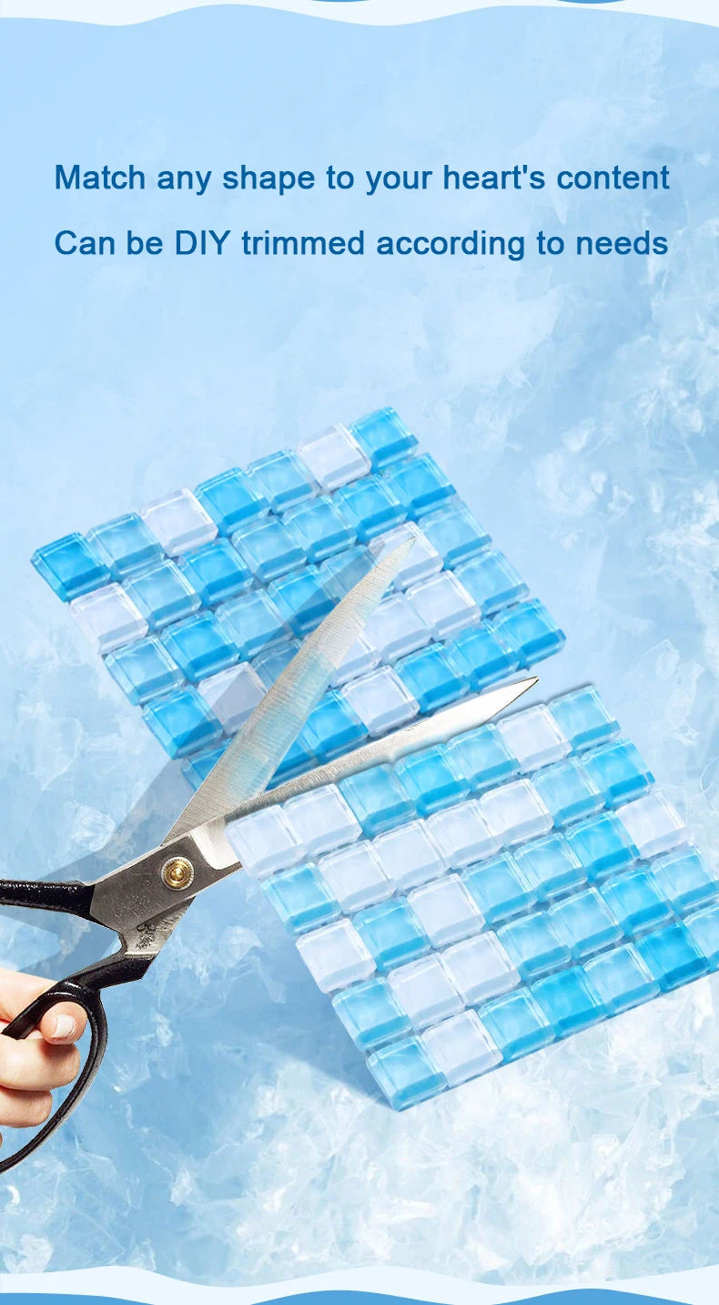 Summer Cooling Ice Mat for Small Pets – Heat Dissipation Pad for Hamsters, Rabbits, Chinchillas & Guinea Pigs