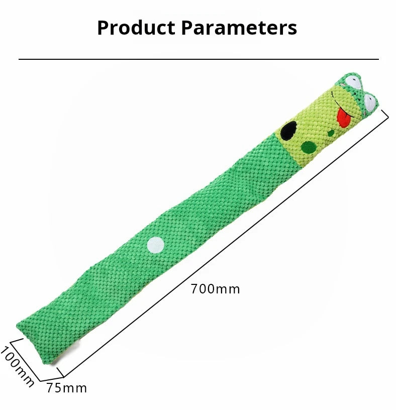 Dog Puzzle Feeder Toy – Foldable Snail Design with Squeaker
