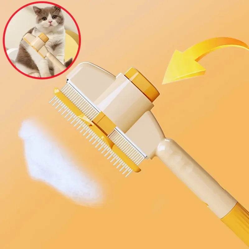 Self-Cleaning Dog & Cat Brush 🐾 Pet Hair Remover Comb