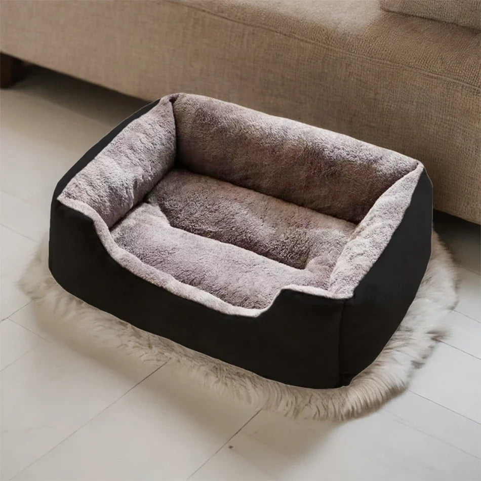 Cozy Cat & Dog Bed – Soft Pet Cushion House for Cats & Small Dogs, Basket-Style Pet Habitat