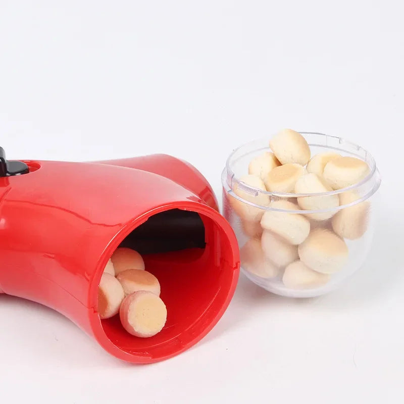 Dog Treat Launcher Toy – Portable Interactive Snack Feeder Gun for Training & Play