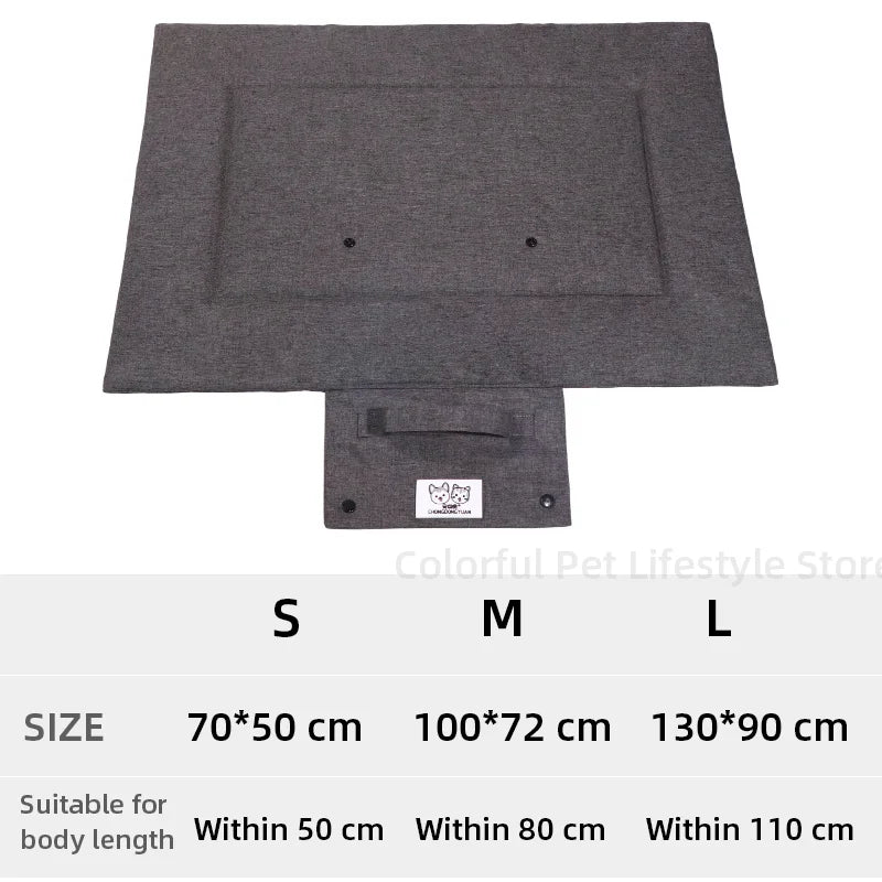 Waterproof Foldable Pet Mat – Portable Dog Bed Blanket for Outdoor & Indoor Use