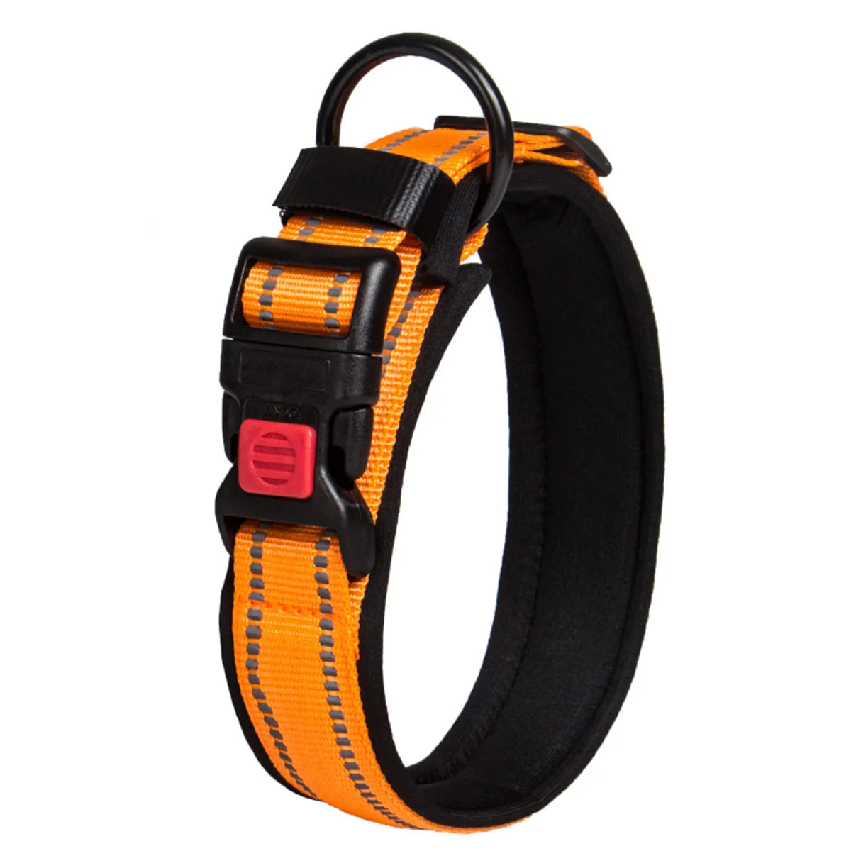 Reflective Adjustable Dog Collar – Soft Foam Neck, Colorful & Fashionable, for Small, Medium & Large Dogs